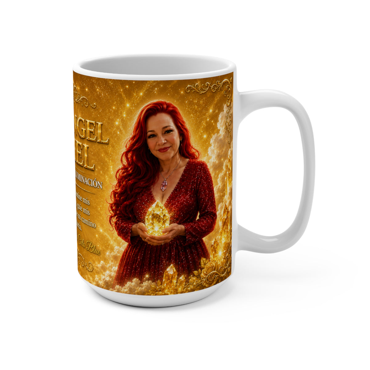 Taza Arcángel Jofiel — Sabiduría, Belleza y Pensamientos Positivos