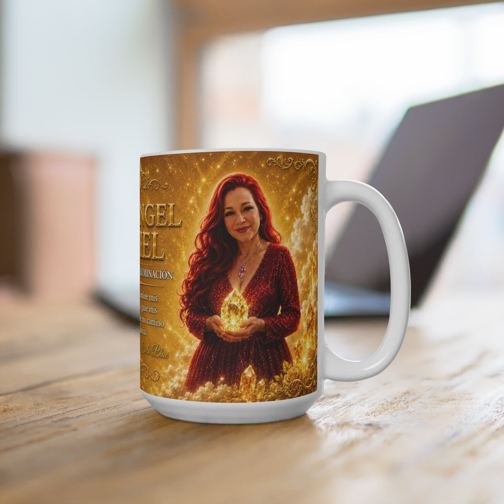 Taza Arcángel Jofiel — Sabiduría, Belleza y Pensamientos Positivos