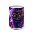 Taza Arcángel Zadquiel — Transmutación y Perdón