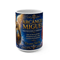 Taza Arcángel Miguel — Protección, Fortaleza y Fe