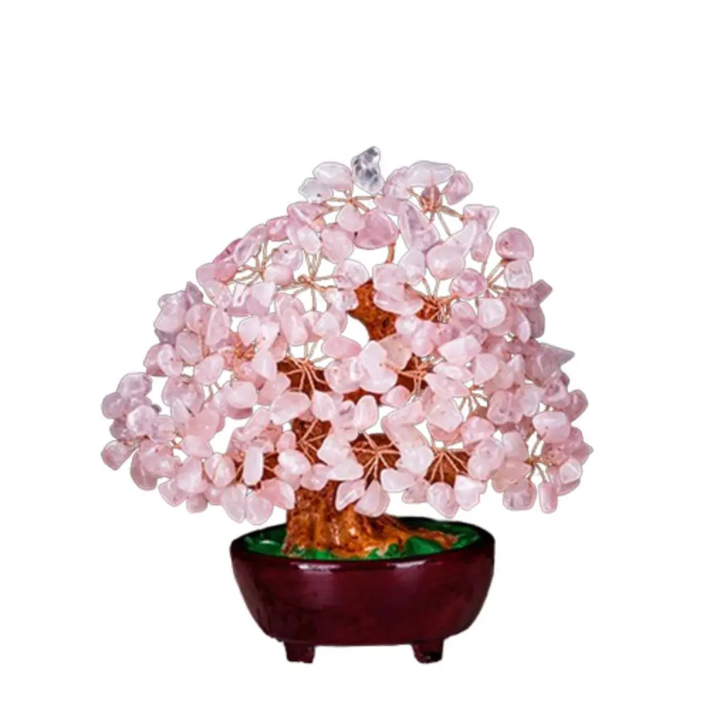 Árbol de la Prosperidad de 18 cm – Árbol del Dinero Feng Shui de la Suerte, Bonsái Decorativo para Hogar y Oficina