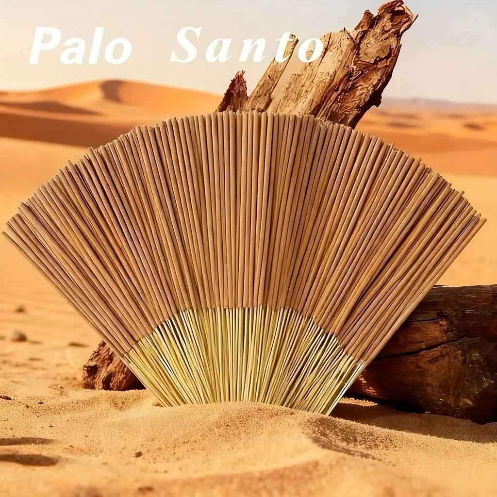 50/100/200 Varitas de Incienso Palo Santo Natural – Incienso de Madera para Meditación, Yoga, Aromaterapia, Hogar y Spa
