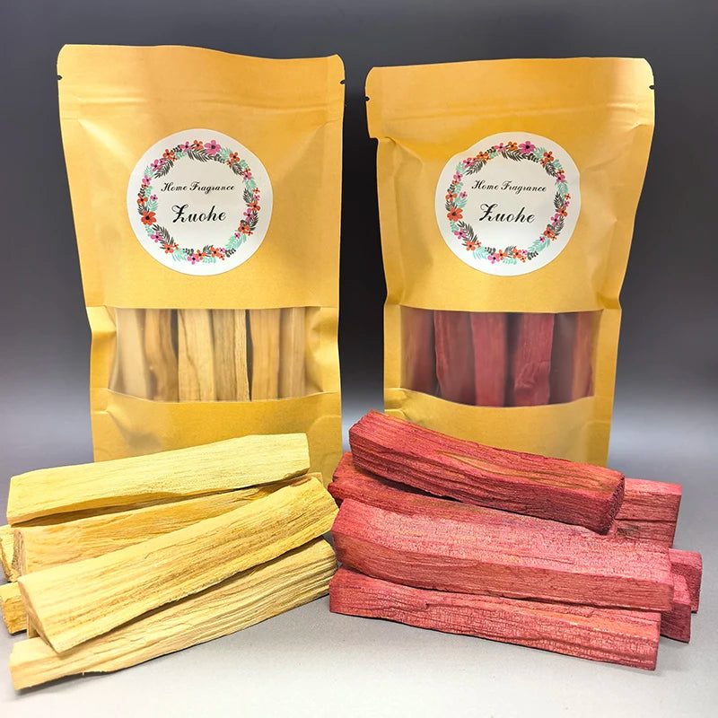 10 Varitas de Palo Santo Natural – Madera Aromática de Alto Contenido de Aceites para Meditación, Yoga, Aromaterapia y Hogar