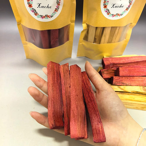 10 Varitas de Palo Santo Natural – Madera Aromática de Alto Contenido de Aceites para Meditación, Yoga, Aromaterapia y Hogar