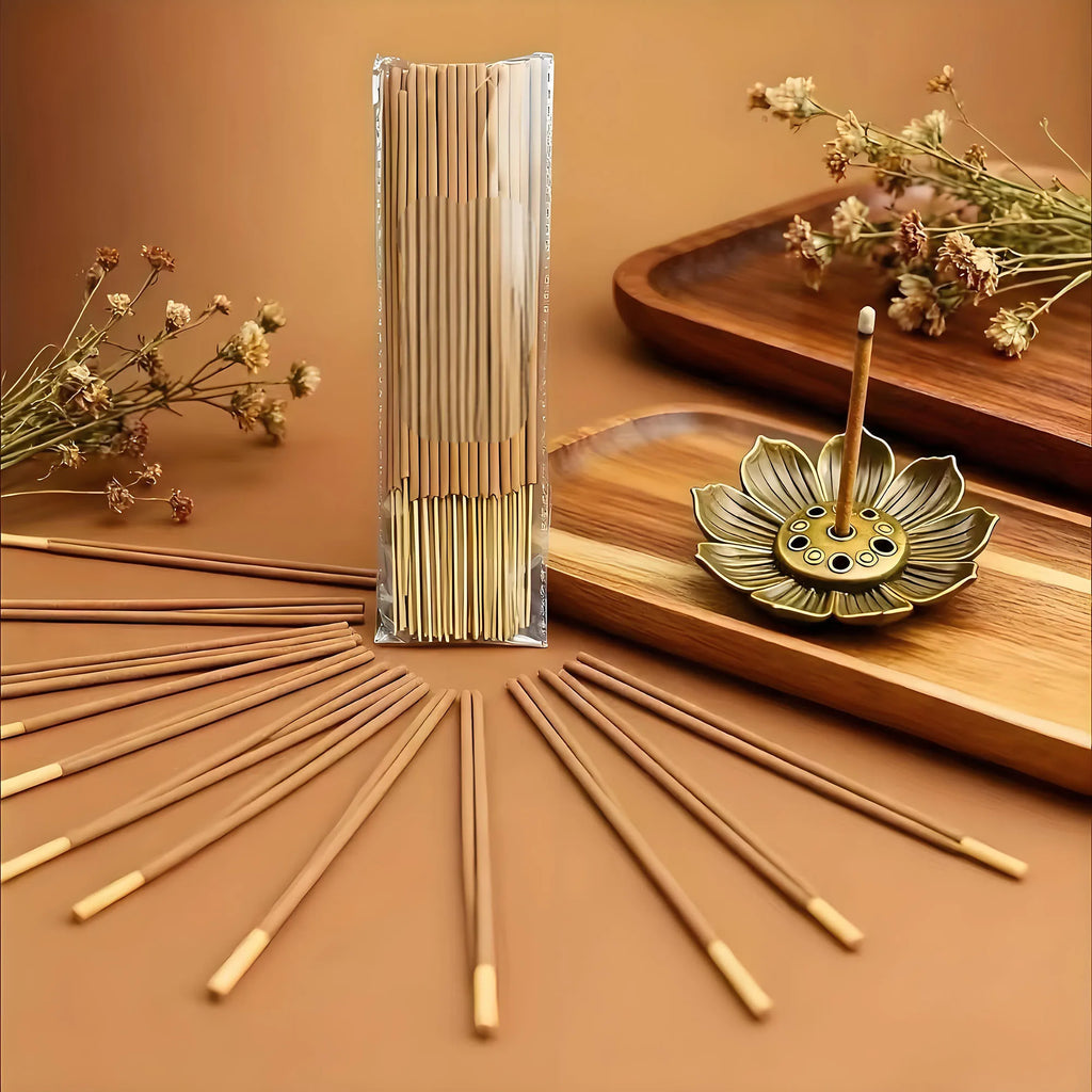 50/100/200 Varitas de Incienso Palo Santo Natural – Incienso de Madera para Meditación, Yoga, Aromaterapia, Hogar y Spa