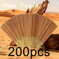 50/100/200 Varitas de Incienso Palo Santo Natural – Incienso de Madera para Meditación, Yoga, Aromaterapia, Hogar y Spa