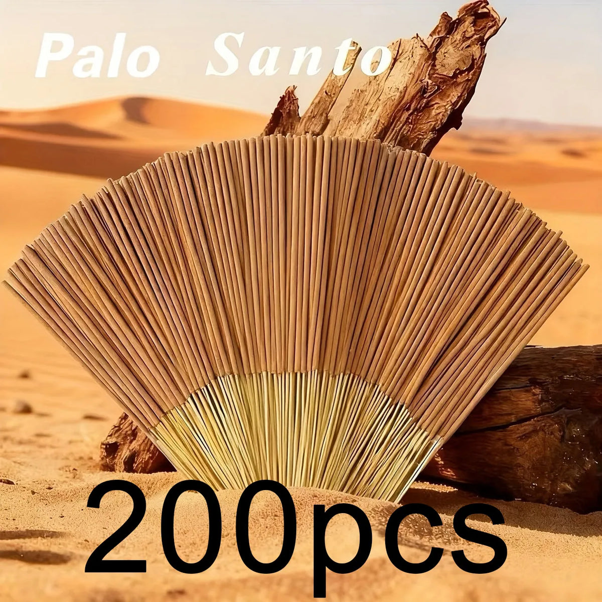 50/100/200 Varitas de Incienso Palo Santo Natural – Incienso de Madera para Meditación, Yoga, Aromaterapia, Hogar y Spa