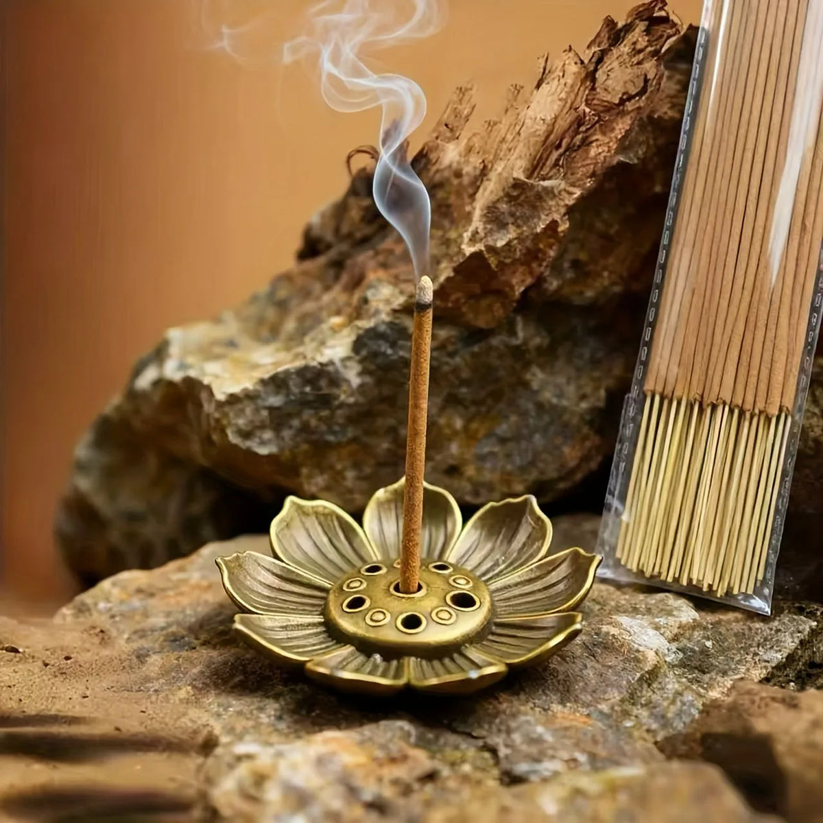 50/100/200 Varitas de Incienso Palo Santo Natural – Incienso de Madera para Meditación, Yoga, Aromaterapia, Hogar y Spa