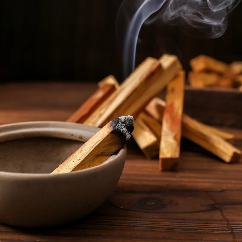 Palo Santo Premium Peruano – Varitas de Madera Sagrada con Alta Resina para Meditación, Aromaterapia y Limpieza Energética del Hogarrance